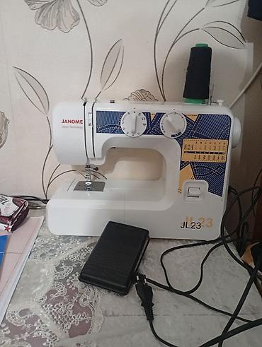 janome: Tikiş maşını Janome, Yeni,Elektromexaniki, 1 saplı, Pulsuz çatdırılma — 4