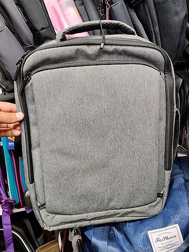 dlivery bag: Городской рюкзак-трансформер для ноутбука, серый - Формат — 2