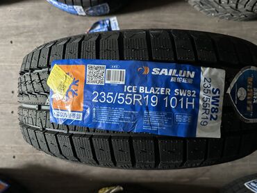 шина r 14: Шиналар 235 / 55 / R 19, Кыш, Жаңы, Комплект, Жеңил унаалар, Кытай, Sailun