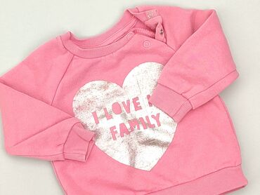 kombinezon wiosenny 62 dla dziewczynki: Sweatshirt, Primark, 6-9 months, condition - Very good