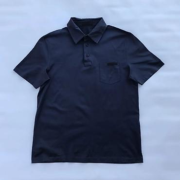 polo canta: Polo köynək, Prada, XL, rəng - Mavi — 4