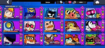 yuk ucun: Brawl Stars oyun hesabı – yüksək səviyyəli, tam dolu kontent - Kupa — 4