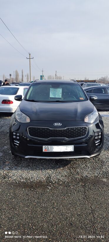 Kia: Kia Sportage: 2018 г., 2.4 л, Автомат, Бензин, Кроссовер