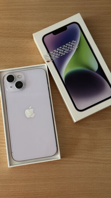 Apple iPhone: IPhone 14, Б/у, 128 ГБ, Чехол, Коробка, 85 %