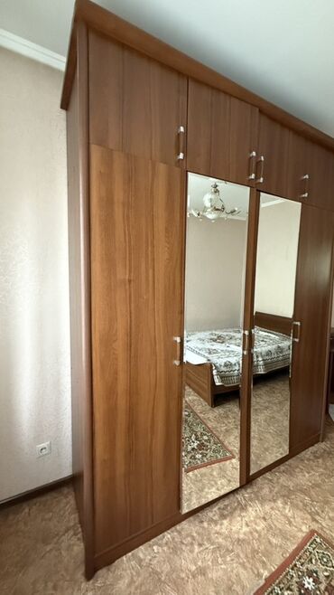 где заказать шкаф купе: Шкаф для одежды, Б/у, Прямой, МДФ
