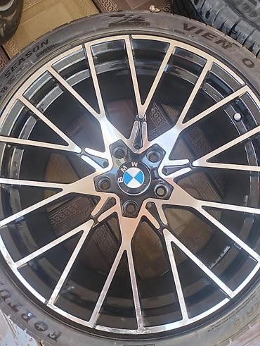 ford transit patpres: BMW üçün yığma disk və təkər komplekti yenidir demək olar islenmiyib — 3