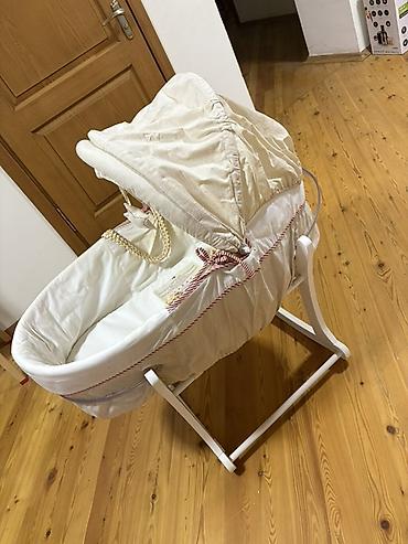 Детские гамаки: Baha alınıb. Mothercare original körpə beşiyi (Moses basket). Təzə — 1