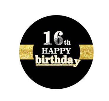 meizu 16th аксессуары: Наклейки 6 шт на день рождения. DIY, украшение для дня рождения