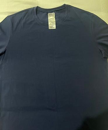 bas: Futbolka, 2XL, rəng - Göy — 2
