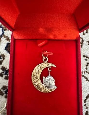 Кулон, Проба 585, Без вставки, Женские, Б/у, Религиозные символы