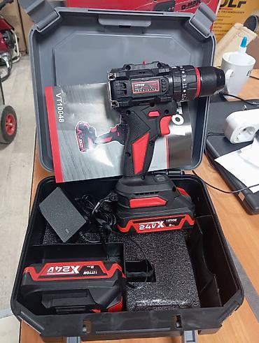 русская: Дрель-шуруповерт аккумуляторная VITTON VT10048 (brushless) - — 3