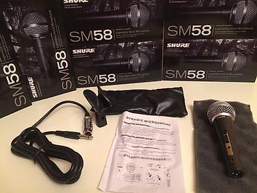 shure sm58: Yeni Simli Mikrofon Shure, Ödənişli çatdırılma — 3