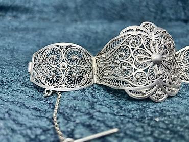 chopard qolbaq: Bilərzik, Gümüş, 958 Əyar, 38 g — 7