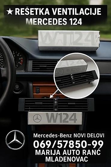 MERCEDES 124 RESETKA VENTILACIJE CENTRALNA RESETKA | Resetka