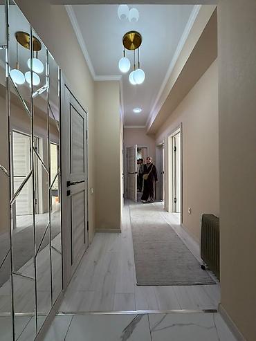 акунбаева: 2 комнаты, 56 м², Нижний Джал (Джал-23) Элитка, 11 этаж, Евроремонт — 1