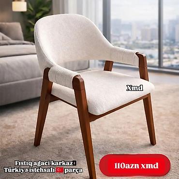 krslo: Mebel kreslosu – Türkiyə istehsalı, fıstıq ağacı karkaz. - Karkaz — 1