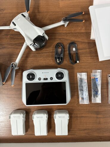 дроны цена бишкек: Продаю DJI mini 3 fly more combo rc Самый полный комплект. Пульт с