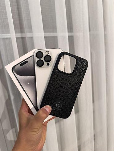 мини фото парат i: IPhone 15 Pro, Б/у, 512 ГБ, Белый, Коробка, 90 % — 2