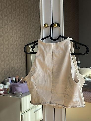 azar 514tkl: ZARA qadın topu türkiyeden aldım orjinal - Model: Qolsuz, qısa — 2