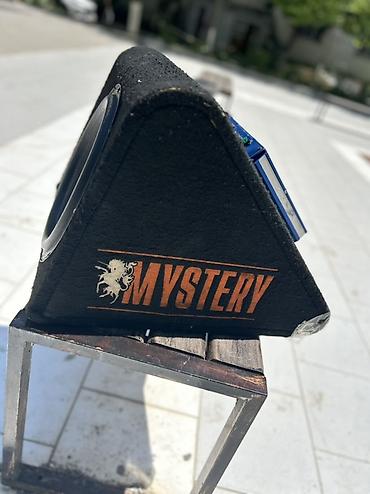 Avtoelektronika: Avtomobil üçün subwoofer sistemi - Marka: Mystery (qutu üzərində — 4