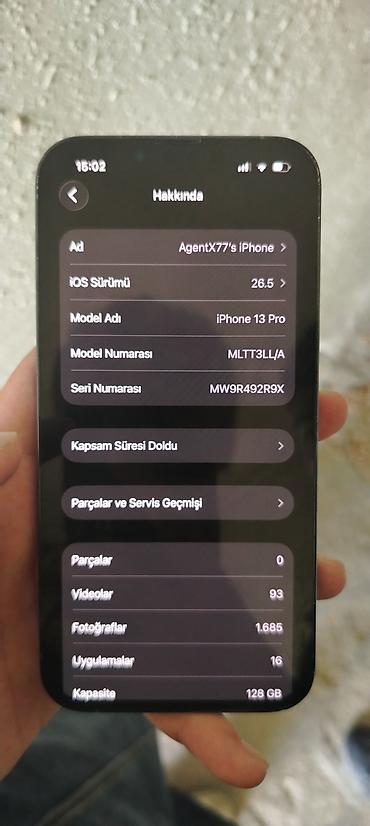 Apple iPhone: IPhone 13 Pro, 128 GB, Sierra Blue, Simsiz şarj — 6