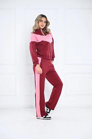 Gornji i donji deo: Ženski trenerka komplet – Nike - Dvodijelni set: gornji deo sa — 1