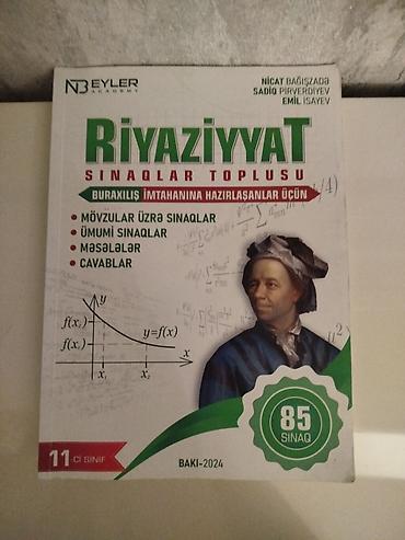 Riyaziyyat 11-ci sinif, 2024 il lalafo.az -da Riyaziyyat 11-ci sinif, 2024 il