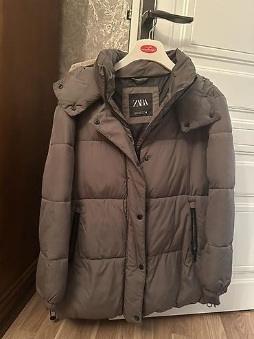куртка zara: Пуховик куртка, Zara, L — 1