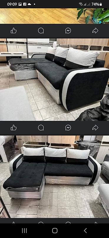 Ugaone garniture: Novo u ponudi 
ugaone na razvlacenje za spavanje
akcija — 12
