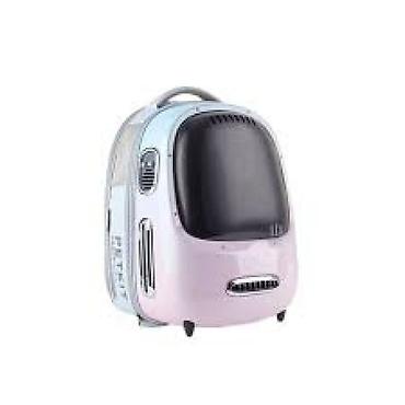 heyvan yeml: Petkit Breezy 2 Smart Cat Carrier Pink (P7704) Ağıllı ventilyasiya — 1