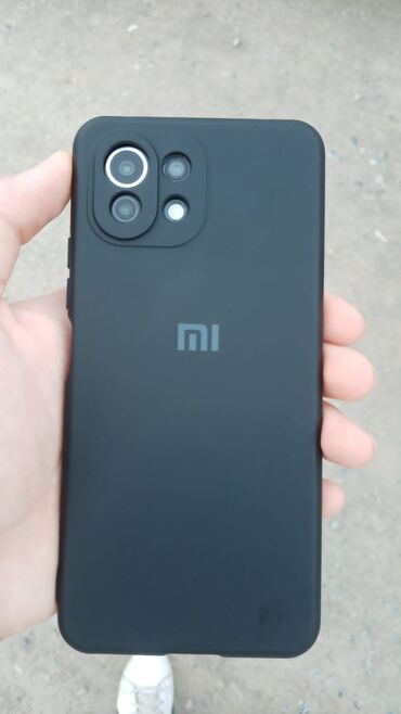 бюджетные компьютеры: Xiaomi, Mi 11 Lite, Б/у, 128 ГБ, цвет - Черный, 1 SIM