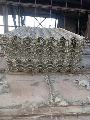 Dalğalı şifer dam örtüyü - Material: dalğalı şifer vərəqləri
