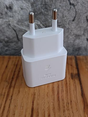 Mobil telefon və aksesuarlar: Samsung Adapteri – 25W Super Fast Charging Qutusuz Model: EP-TA800 — 1