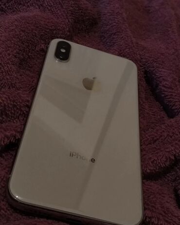 iphone 8 plus: IPhone X, Б/у, 64 ГБ, Белый, 100 %