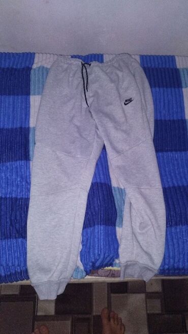 спортивные штаны оригинал: Мужской спортивный костюм, XL (EU 42), Nike, Новый, цвет - Серый, Самовывоз, Платная доставка