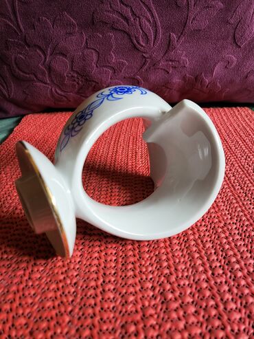 Stare vaze i dekor: Svecnjak nov iz 1951 do 1974g. Lippelsdort porcelan Nemacka — 13