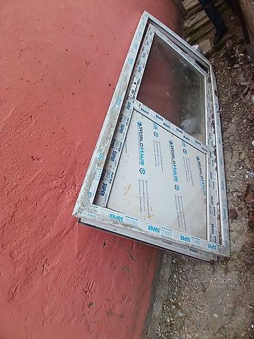 dəmir qapılar: PVC pəncərə və dəmir giriş qapısı dəsti - Pəncərə: PVC profil, “World — 1