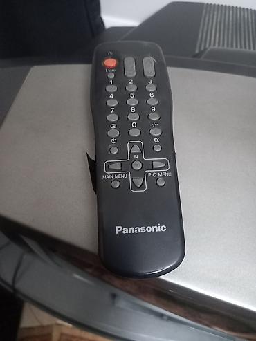 телевизор серого цвета: Телевизор Panasonic (ЭЛТ, серебристо‑тёмно‑серый корпус) с большим — 5
