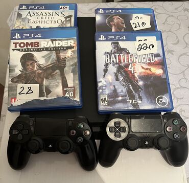 купить playstation 4: Playstation 4 slim 250 gb içinde 10 dene oyunu var 4 denede disq