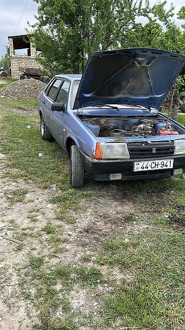 VAZ (LADA): VAZ 21099 sedan xadovoy çiçəyin çiçəyi mator karpka təzə yığılıb yağ — 7