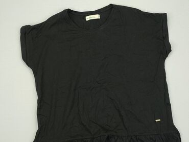 guess t shirty damskie czarne: T-shirt, M, stan - Bardzo dobry
