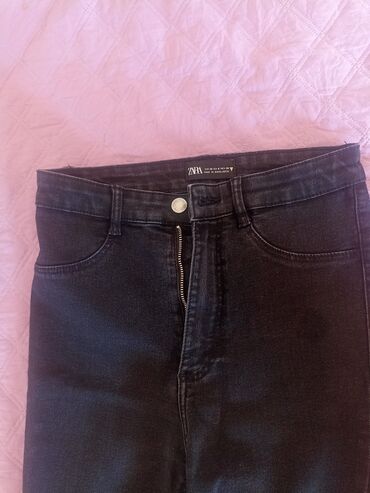 pantalone džeparice: 38, Jeans, High rise, Skinny