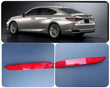 Задние бамперные катафоты (рефлекторы) для Lexus ES (на фото — кузов