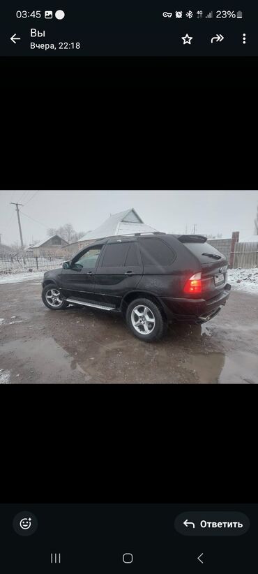 BMW: BMW X5: 2003 г., 3 л, Автомат, Дизель, Внедорожник