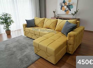 Ugaone garniture: Ugaona garnitura na razvlačenje – dimenzije 230×160 cm. - Moderan — 5