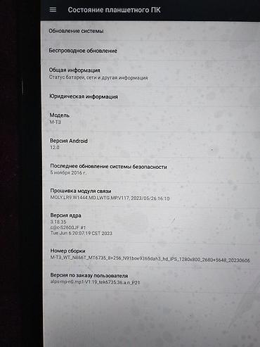 Планшеттер: Планшет, ATouch, эс тутум 256 ГБ, 7" - 8", 5G, Колдонулган, Классикалык түсү - Күмүш — 6