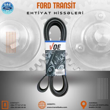 Zəncir və kəmərlər: Ford Transit modellere orijinal voe firması ilə remenler #ford