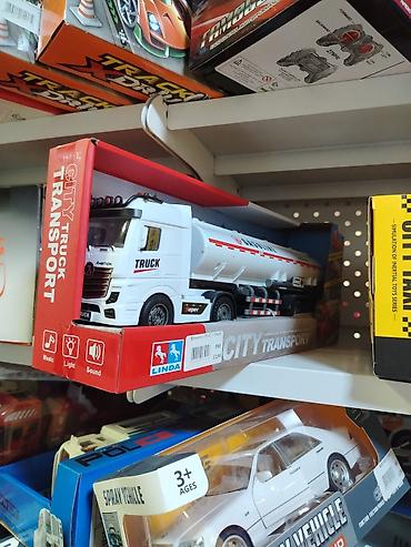 тигил: Игрушечный автопоезд-цистерна City Truck Transport (LINDA) - Тип — 1