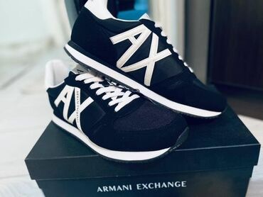 обувь женская большие размеры: Мужские кроссовки, 42, Armani Exchange, Новый, цвет - Синий, Самовывоз, Платная доставка