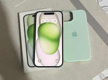 casper ноутбук цена: IPhone 15, Жаңы, 128 ГБ, Alpine Green, Каптама, Кабель, Куту, 88 %